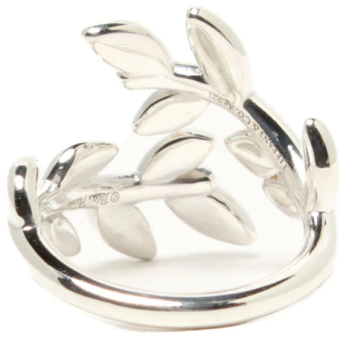 楽天市場】Tiffany&Co. ティファニー 指輪オリーブの葉っぱインスピ  