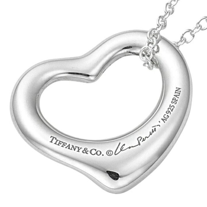 楽天市場】Tiffany&Co. ティファニーT&CO 925シルバーオープンハート 