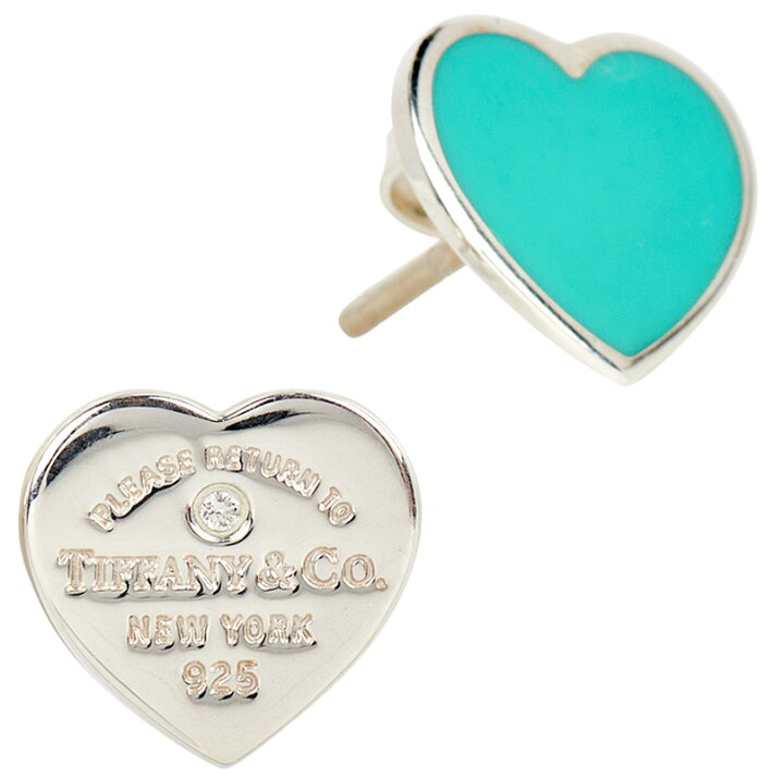 楽天市場】TIFFANY&Co. ティファニー ピアス0.005カラットダイヤハート  
