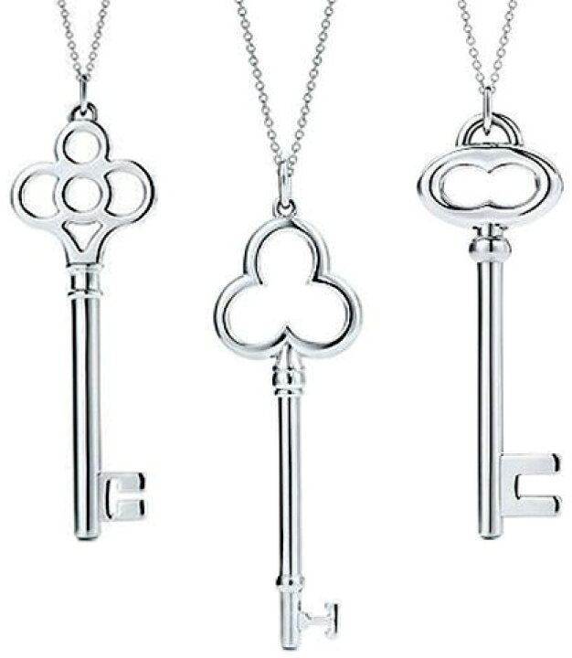 楽天市場】Tiffany&Co. ティファニー レディースキーペンダント 三つ葉 