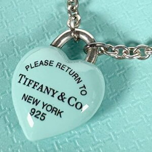 Tiffany&Co. eBt@j[ fB[XeBt@j[u[n[g `F[uXbg^gDeBt@j[ ̃n[g`[X^[OVo[`F[ ANZT[RTT BRACELET SV925FUL