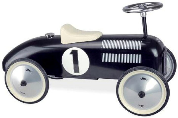 楽天市場】フランス製足蹴り乗用玩具 メタルレーサーMETTAL RACER 