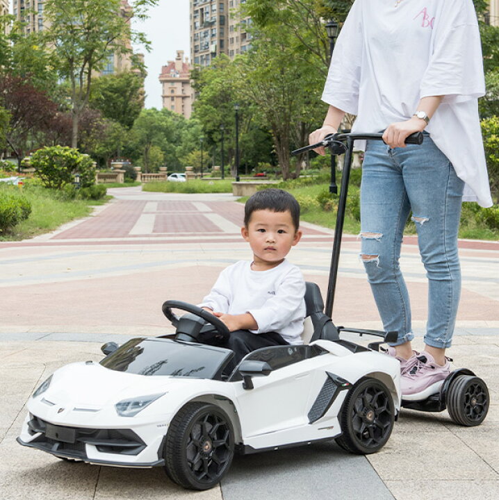 楽天市場】乗って運転したり＆乗せてラジコン操作キャリーステップ付き 
