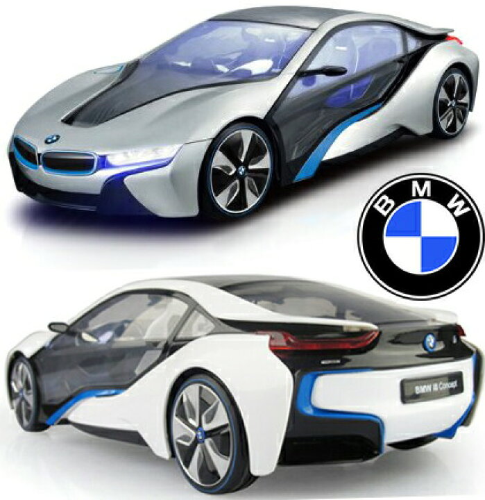 楽天市場 ビーエムダブリュー アイエイト正規ライセンス商品bmw Vision I8 Conceptヘッドライトも点灯 ビッグラジコン 1 14ミッションインポッシブル ゴーストプロトコルでお馴染み未来形スポーツカー次世代ハイブリッドカー ホワイト シルバー Kaminorth