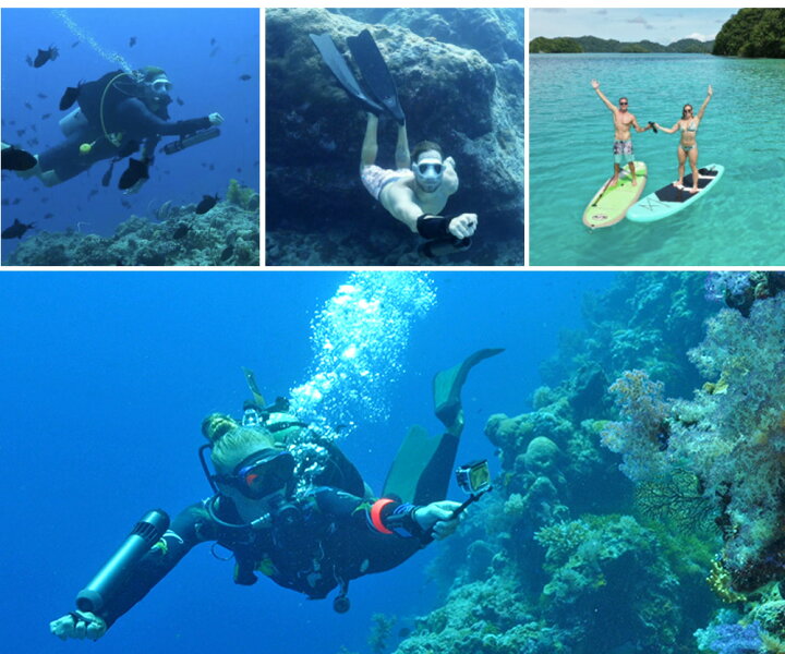 SUBLUEの水中スクーターを徹底解剖！パラオの海で使ってみた｜水中スクーター｜ダイビング器材｜Marine Diving web（マリンダイビング ウェブ） | 水中モーター 水中ブースター 水中プロペラ 水中スクーター ダイビング スイミングブースター 水中スクーター(Red) | NIASDS