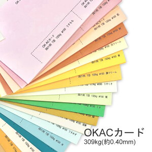 9ő800~OFFN[| yꎆzOK ACJ[h 309kg(0.40mm) B5 100Iׂ25Fyt@V[y[p[ p J[h  {[h   s@z