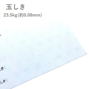 10月最大800円OFFクーポン 【特殊紙】玉しき 23.5kg(0.08mm) A4 100枚ファンシーペーパー 印刷用紙 ペーパークラフト 水玉 模様】