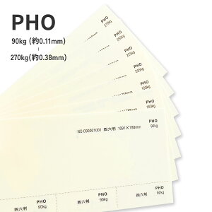 10月最大800円OFFクーポン PHO 【非塗工印刷用紙】90kg(約0.11mm)〜270kg(約0.38mm)