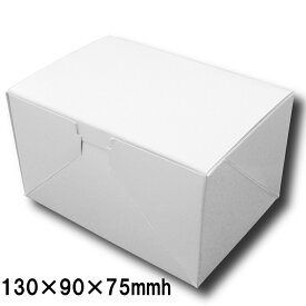 ワンタッチ式お菓子箱4号100枚(130×90×75mmh）