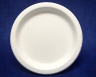 紙皿 業務用 ホワイト 11号 27cm（50枚／300枚／900枚）【F3-4】