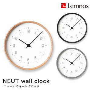 y11/30܂Ń|Cg10{z|v Ǌ|v NEUT wall clock j[g EH[ NbN KK22-09 NT BK Vv ra Lemnos mX
