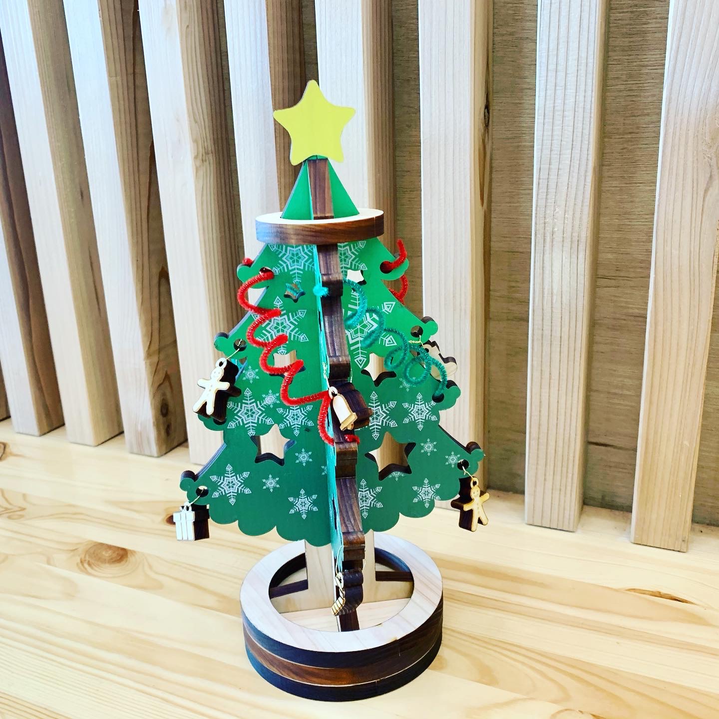 楽天市場】クリスマスツリー 工作キット 木製ツリー クリスマス