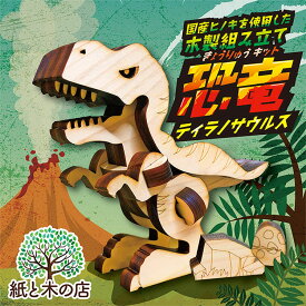 送料無料 工作キット 恐竜 ティラノサウルス トリケラトプス ワークショップ 国産 ひのき ヒノキ 小学生 組立 SDGS 夏休み 宿題 クリスマス メイキングトイ ヒノキ 無垢材 プレゼント 木製 エコ ギフト 間伐材 日本製