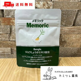 メモリック memoric 120粒 （パウチ） 【 バングレン ／ ジャワしょうが ／ しょうが 生姜 ジンジャー 】