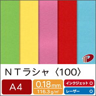 NTラシャ＜100＞ A4 50枚 | NTラシャ ファンシーペーパー カバー パンフレット カタログ 名刺 画材用紙 …
