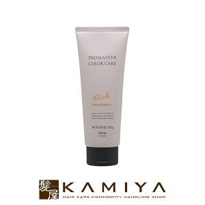 【LINE登録で300円クーポン】ホーユー プロフェッショナル プロマスター カラーケア リッチ ヘアトリートメント 200g|hoyu professional ホーユー プロマスターカラー ホーユートリートメント ホー