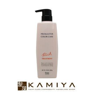 【LINE登録で300円クーポン】ホーユー プロフェッショナル プロマスター カラーケア リッチ ヘアトリートメント 600g|hoyu professional ホーユー プロマスターカラー ホーユートリートメント ホー