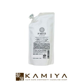 【LINE登録で300円クーポン】髪様からの贈り物 Mウォーター 280m 詰替用|ブローローション 化粧水 ヘア ローション 頭皮 保湿 ヒト幹細胞 配合 電解 還元性 イオン水 浸透 艶 つや ハリ 弾力 全身 潤い うるおい 潤う うるおう セラミド スキンケア ヘアケア