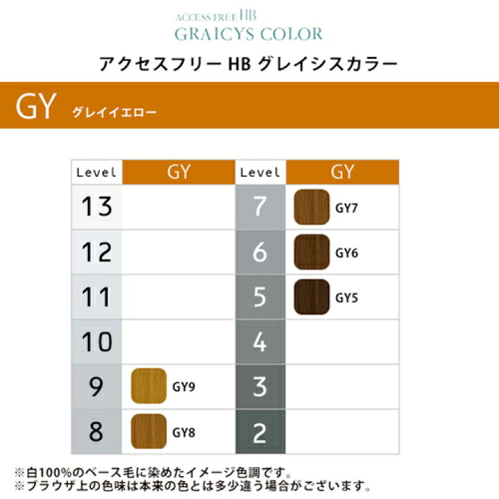楽天市場】ナプラ アクセスフリー HB グレイシスカラー 1剤 グレイ 