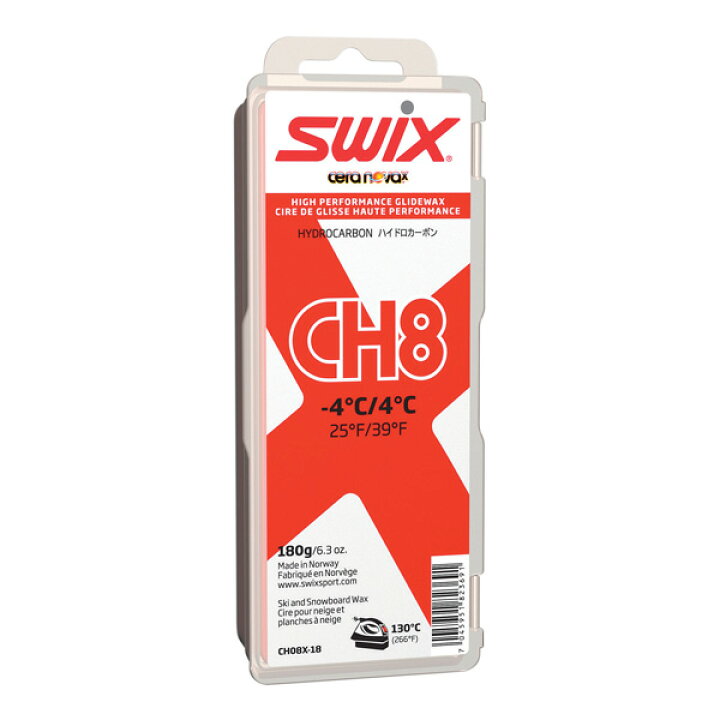楽天市場】スウィックス ワックス CH8 レッド スキー ボード 