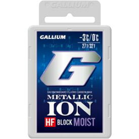 ガリウム GALLIUMWAX METALLIC ION_BLOCK MOIST 雪質：全雪質　対応温度：-3℃～0℃