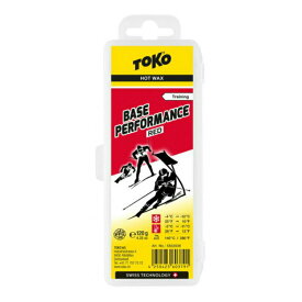 トコ TOKO ワックス WAX スキー スノーボード クロスカントリースキー ベース 純パラフィン ベースパフォーマンス レッド 120g 5502036