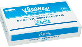 日本製紙クレシア　クリネックス　水解性ハンドタオル200　35パック　まとめ買い　送料無料