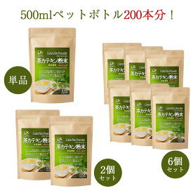 カテキン 緑茶 パウダー 茶カテキン 粉末 超高濃度 ポリフェノール 98% 無添加 100g (500ml×200本分) カフェインレス EGCG 緑茶カテキン お茶 カテキン 粉末 カテキン パウダー 無添加 水だし　水に溶けやすい カテキン の 多い お茶 粉末 Qualselect