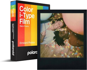 �C���X�^���g�t�B���� 8������ Polaroid�@�|�����C�h�@ Color film for i-Type ? Black Frame Edition �J���[�t�B���� �t���[���J���[�� 6019