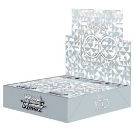シュリンク付き 新品 未開封品 ヴァイスシュヴァルツ ブースターパック Disney100 BOX カードゲーム ディズニー ブシロード トレーディングカード