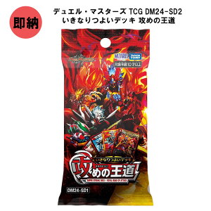 即納 新品 未開封 デュエル・マスターズ TCG DM24-SD1 いきなりつよいデッキ 攻めの王道 入門デッキ 初心者