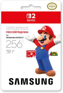 �T���X�� �}�C�N��SD�G�N�X�v���X�J�[�h 256GB Nintendo Switch 2 Samsung microSD Express Card 256GB for Nintendo Switch 2�@�C�V�����C�Z���X���i
