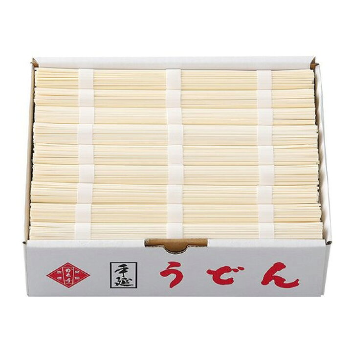 手延べうどん 「国内産小麦100%使用 手延うどん」 100g×27束 乾麺 かも 