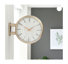 電波両面時計 Morden Double Clock A7 おしゃれ 静か 無音 両面壁掛け時計 壁掛け両面時計 オシャレ壁掛け時計 おしゃれ時計 壁掛け 壁付け時計 壁掛け電波時計 おしゃれな時計 壁掛け電波時計おしゃれ プレゼント 新築祝い デザイン 曲面硝子 韓国 インテリア