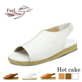 【FeeL】Hot cake(ホットケーキ) FE-05　インソール　サンダル　シャーリングゴム
