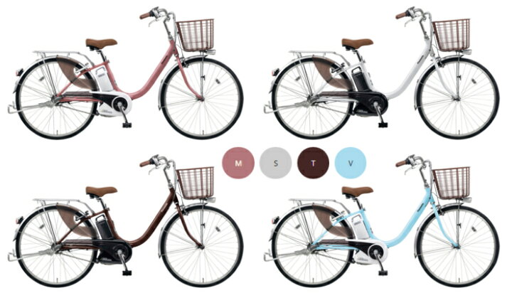 楽天市場】【完売御礼】BE-ELLU63T Panasonic 電動自転車 軽い ビビLU 