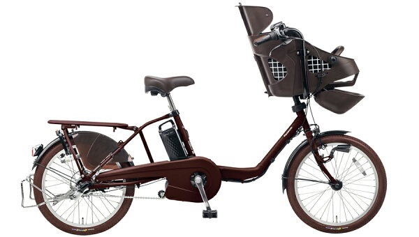 BE-ELMD033R2ギュットミニDX16Aロイヤルレッド電動自転車パナソニック子供乗せ20インチ電動アシストサイクル2017年3人乗り対応盗難補償、傷害保険付完成車※1201_flash05P03Dec16