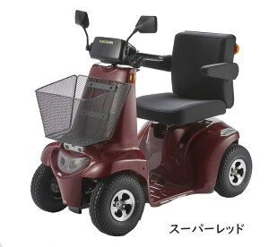 福伸電機 SPX-1(エアータイヤ) スーパーポルカー 電動カート 販売地域限定=メンテナンスOK 受注生産 国産 シルバーカー 電動車いす(大)ふ電動カート シニアカー