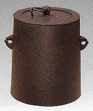 錆びない茶釜　糸目筒釜[小] 錆びない茶釜 糸目筒釜[小]