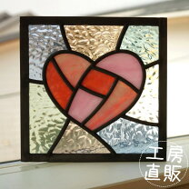 楽天市場】ハート（ステンドグラス｜アート・美術品・骨董品・民芸品 