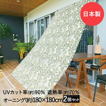 楽天市場】オーニング 幅180 つっぱり式の通販