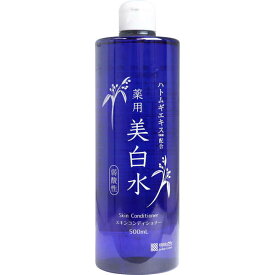 化粧水 スキンケア 保湿 大容量 雪澄 薬用美白水 500mL ローション 弱酸性 スキンコンディショナー