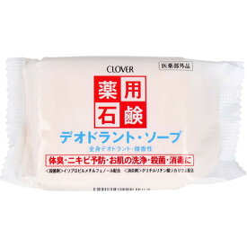 固形石鹸 全身用 薬用石鹸 デオドラントソープ 90g 体臭 ニキビ予防 殺菌 消毒 微香性