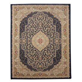 カーペット ラグマット 長方形 おしゃれ トルコ製 最高級 ウィルトン織 メダリオン柄 約80×140cm