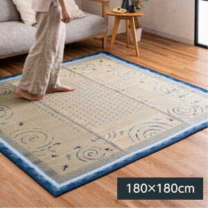 �y6��29��16�������|�C���g10�{���z�������O�}�b�g �J�[�y�b�g �q���� 180×180cm ���_�J �g���{�� ���ʕs�D�z�\�� �� �Z���^�[���O �~��