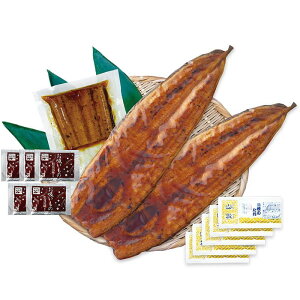 特大 鹿児島県産うなぎ蒲焼セット(永谷園お吸い物付) プレーリードッグ ファーム 詰め合わせ ギフト プレゼント お中元 お歳暮 内祝い