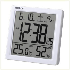 目覚まし時計 デジタル卓上クロック 温度計 湿度計 カレンダー表示付き