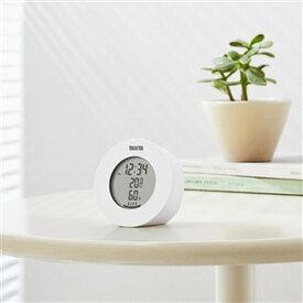 温湿度計 デジタル 温度計 湿度計 タニタ 置き マグネット式 インテリアサーモ ホワイト
