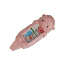 湯温計 水温計 お風呂の温度計 赤ちゃん 子ども用 アナログ タニタ 浮き用 ラッコ ピンク