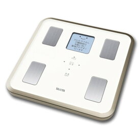 体組成計 体重計 タニタ 簡単操作 見やすい 分かりやすい 応援してくれる体重計 ホワイト